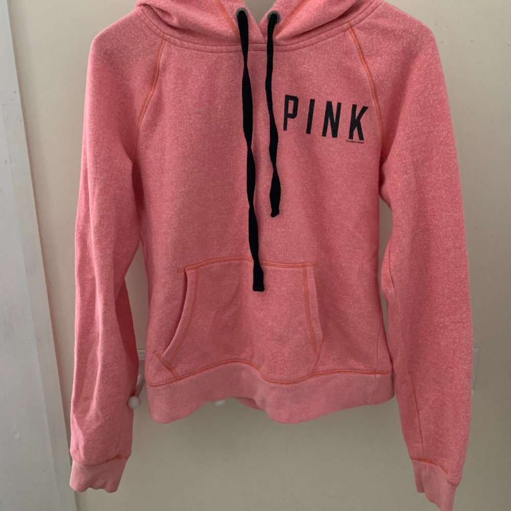 Victoria's Secret PINK Hoodie Sweatshirt M Pink